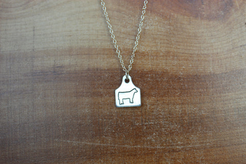 Show Steer necklace