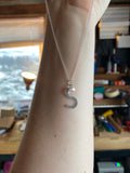 Sterling Letter Necklace