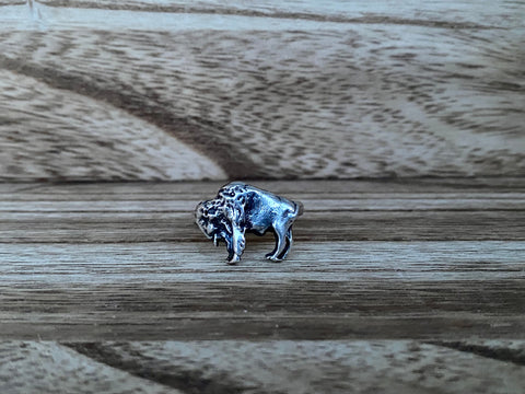 Sterling Bison ring