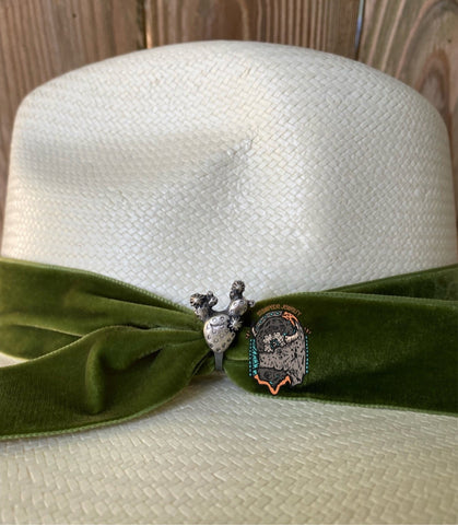 Prickly Pear Earrings/Hat Pick/Pin