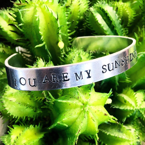 YOU ARE MY SUNSHINE mid bracelet