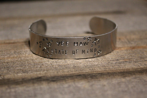 YEE HAW State of Mind thick bracelet