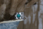 Monarch Butterfly Turquoise Ring