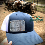Custom Stamped Hat