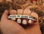 Bless the Broken Road narrow bracelet