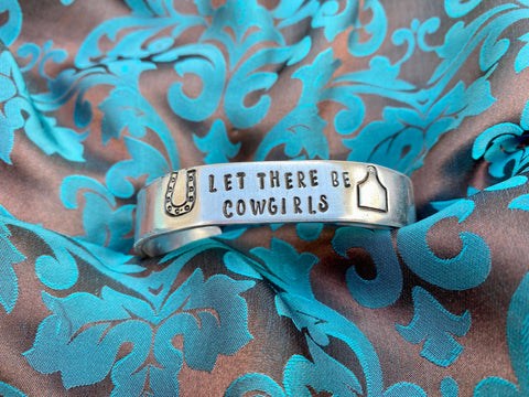 Let there be Cowgirls bracelet