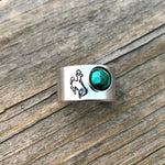 Turquoise Steamboat Ring